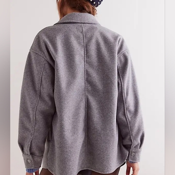 NEW Free People We The Free Lola Shirt Jacket - Picture 3 of 10